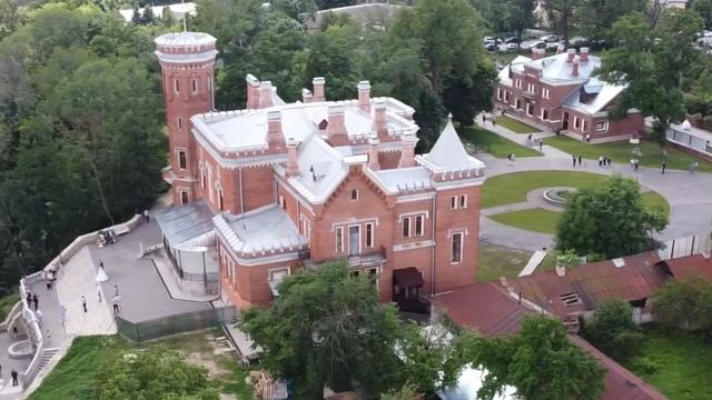 Дворец Ольденбургских с высоты птичьего полета - Воронеж (Рамонь)