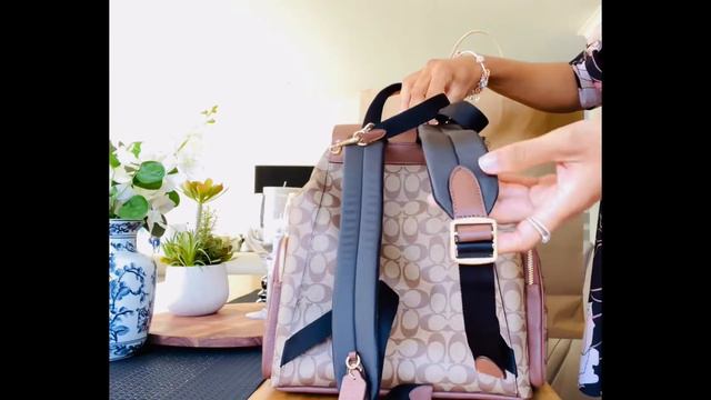 Coach Diaper Bag/backpack Review ~ смотреть онлайн