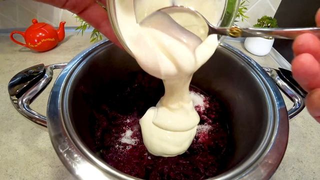 Холодник по-белорусски. Холодник из свеклы на кефире. Свекольник