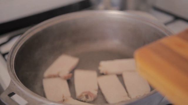 Salzkartoffeln mit Gebratenem Speck (Шпек мит картофель) - жареное сало с картофелем