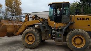 Фронтальный погрузчик SDLG LG956L – продается на HEAVY FAIR! Диагностика фронтального погрузчика