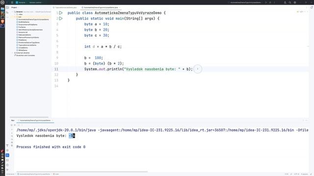 Java pre začiatočníkov - automatická typová konverzia vo výrazoch смотреть онлайн