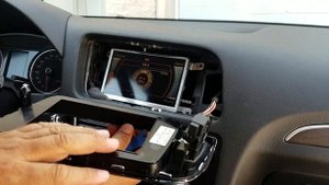 How to Remove Radio,  Navigation Display from Audi Q5 2009 to 2016 for Repair.