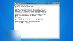 Как быстро отредактировать файл hosts - Windows