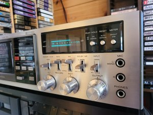 Кассетная дека TEAC A-510-MKII с 2 головками-Япония -1978-1981-год