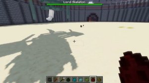 LORD OF SKELETONS VS NAMELESS KING | Minecraft MOB BATTLE | DUNGEONS MOD VS DARK SOULS