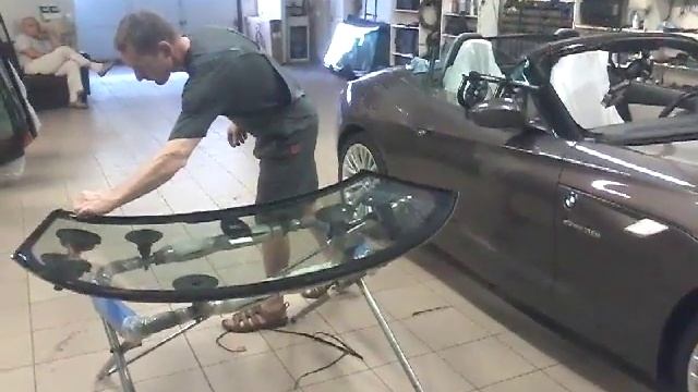 Установка автостекла БМВ  steklo-poisk.ru
