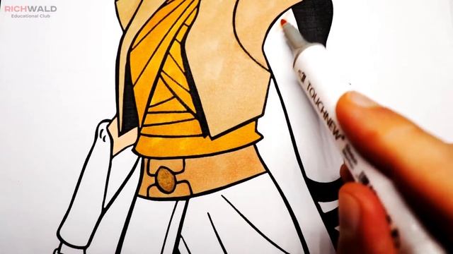 Райя и последний дракон \ Раскраска для детей смотреть онлайн