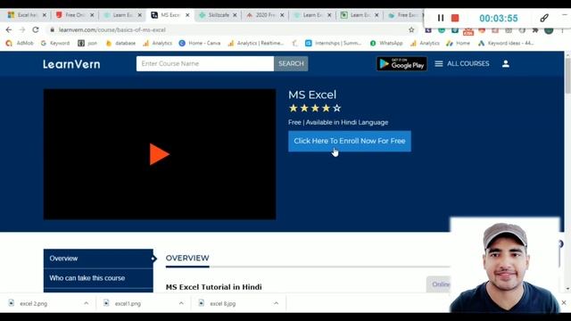 Excel Free Courses Online With Free Certificate | Free excel training | Best online excel courses