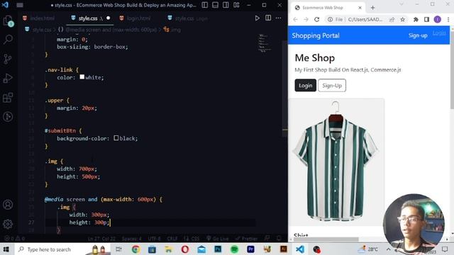 E-Commerce Web Shop - Build & Deploy an Amazing App React.js Commerce.js Stripe смотреть онлайн