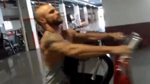 Натуральный бодибилдинг.Тренировка "Спина-бицепс".