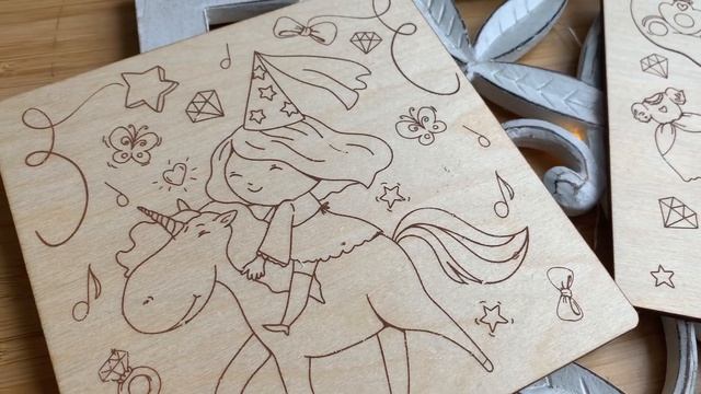 Набор заготовок для творчества «Единороги» смотреть онлайн