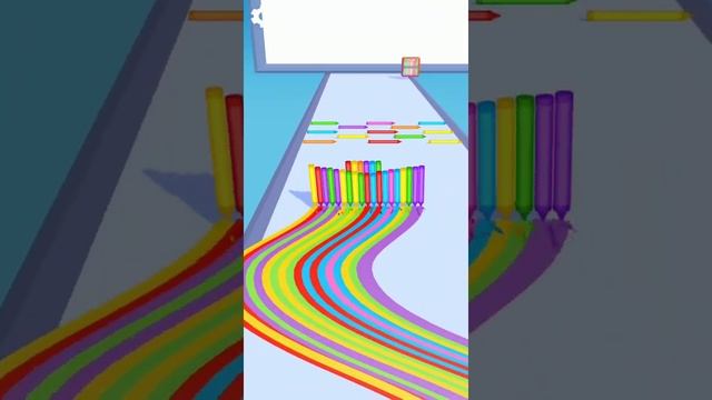 Pencil Rush 3D android games walkthrough level #1 смотреть онлайн