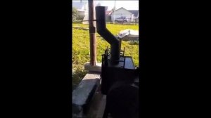 Отзыв клиента о печи Горыныч Мини с закрытой каменкой и парогенератором