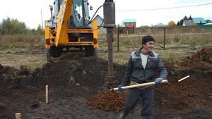 116-02 - Бурения лунок под сваи