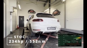 Porsche Macan S Diesel - Stage1 - 295hp