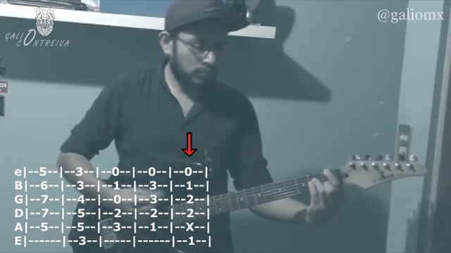 The Neighbourhood - Middle of Somewhere (Tabs/chords on screen) смотреть онлайн