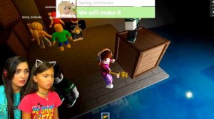 МАМА ПЛАЧЕТ БАЛДИ УШЕЛ в ЛАГЕРЬ 4 camping в ROBLOX УЧИТЕЛЬ Чуть не опоздал в ИГРУ от Валеришка