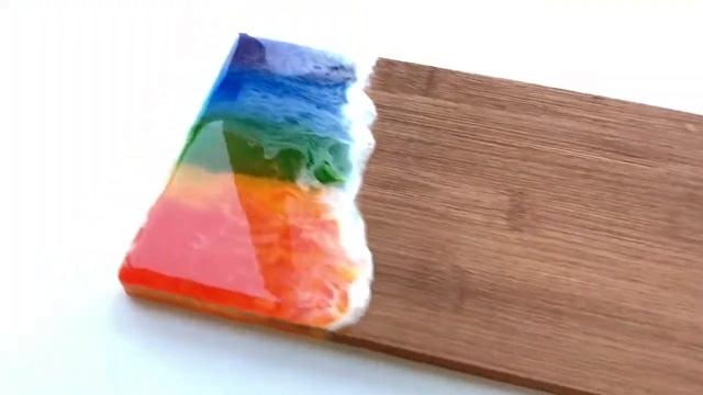 Доска из бамбука с эпоксидный смолы смотреть онлайн