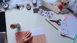 Tutorial Miniàlbum de Halloween de Scrapbooking 2022 | NUNUSITE |