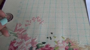 Вышивка крестиком. Вышивка двумя руками