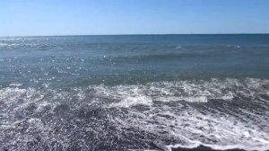 Чёрное море. Адлер. Пляж "Мзымта" (23.09.2019)