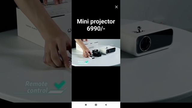 Limited-time deal: WANBO Mini (Upgraded) | Portable LED Projector