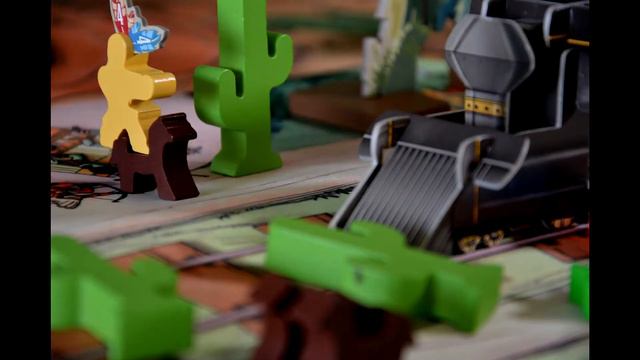 L'attaque du train - Stop motion avec Colt Express et Flick'em up смотреть онлайн