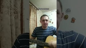 там на елках шишки там медведи. Наговицын. на гитаре
