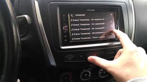 pioneer mvh-av190. установлен Asx 2011