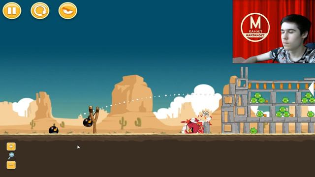 Angry Birds Chrome №9 - Ham Em High 1-45 смотреть онлайн