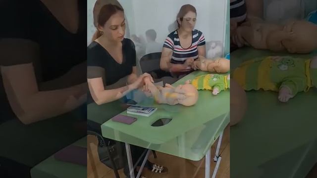 Обучение детскому массажу.