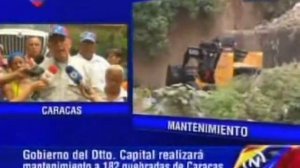 Juan Carlos Dugarte mantenimiento de quebaradas de Antimano 2015