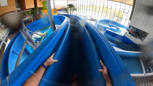 Europabad Karlsruhe Sky Surfer Waterslide смотреть онлайн