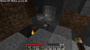 Minecraft α - 05 - Lets Play - Исследование пещер