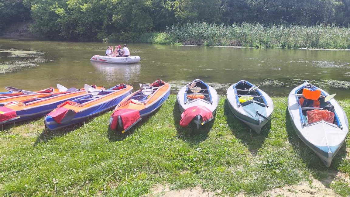 Семейный сплав на байдарках. Очень здорово! Рекомендуем всем!