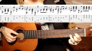 Когда твоя девушка больна - Виктор Цой (г.Кино) | На гитаре + разбор | fingerstyle