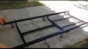 Лежак подкатной своими руками для гаража