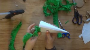 Новогодняя елочка  из фоамирана