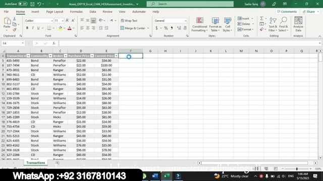 Exp19_Excel_Ch04_HOEAssessment_Investments | Exp19 Excel Ch04 HOEAssessment Investments