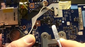 Ремонт материнской платы ноутбука (LA-7912p) от нашего подписчика. Неисправность драйвера ISL6208