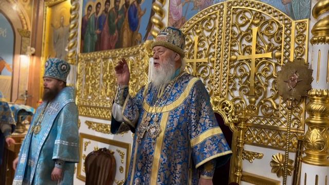 Божественная литургия в  праздника иконы Божией Матери «Млекопитательница» смотреть онлайн