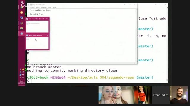 Curso front-end - Aula 004 - Comandos git (cont.) смотреть онлайн