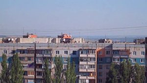 Звуки сирен (Краматорск) и падение тв вышки в Украине (Славянск КАРАЧУН)