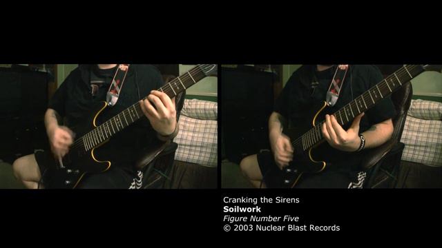 the.mire - Soilwork - Cranking the Sirens (guitar cover/tone test) смотреть онлайн