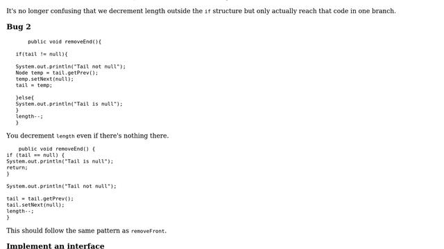 Code Review: Doubly linked list in Java (3 Solutions!!) смотреть онлайн