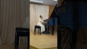 Карнаухова Виктория. Вариации на русскую народную песню "Во саду ли, в огороде" И. Беркович.