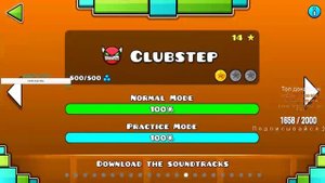 Geometry Dash | Прохожу  оригинальные уровни на 3 монетки