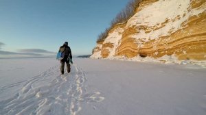 ПЕРВОЛЕДИЕ. Рыбалка в Камском устье.