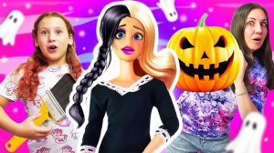 Тематическая вечеринка - Барби и Хэллоуин - Весёлые игры для девочек